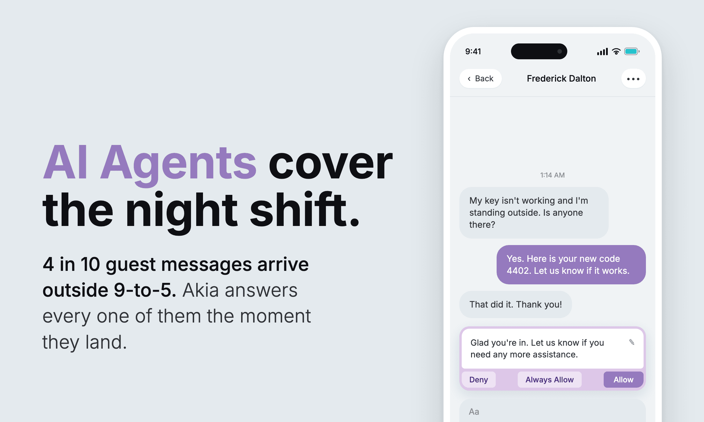 The night shift: 1.4 million guest messages reveal the after-hour demand.